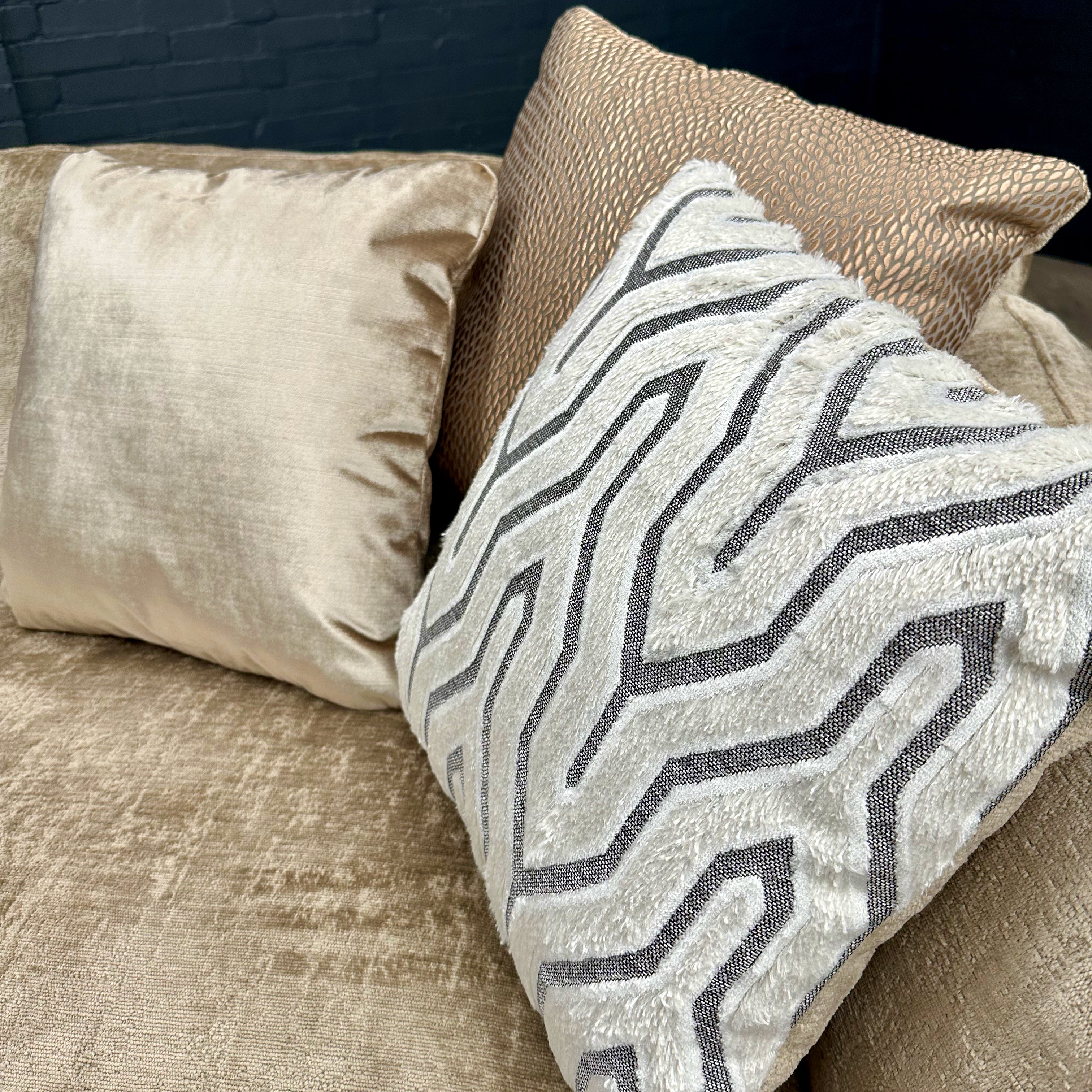 Phoenix Sofa 1 Corner 2 & Stool Aaron Truffle The Oak Outlet Co.