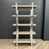 Sloane Oak & Chrome - Bookshelf