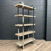 Sloane Oak & Chrome - Bookshelf (Showroom Clearance)