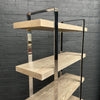 Sloane Oak & Chrome - Bookshelf (Showroom Clearance)