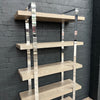 Sloane Oak & Chrome - Bookshelf (Showroom Clearance)