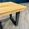 Fusion Oak Lamp Table
