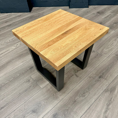 Fusion Oak Lamp Table