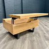 Fusion Oak Laptop Storage Coffee Table