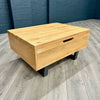 Fusion Oak Laptop Storage Coffee Table