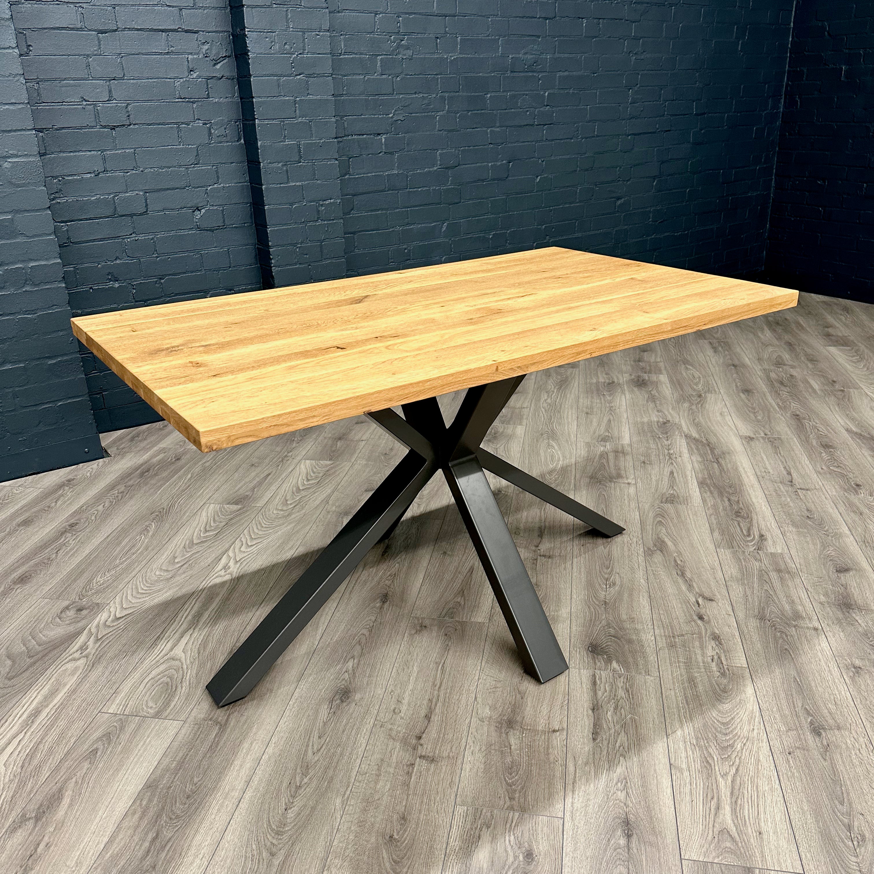 PACKAGE DEAL Fusion Oak Compact Dining Table & x4 Fusion Dining Chai