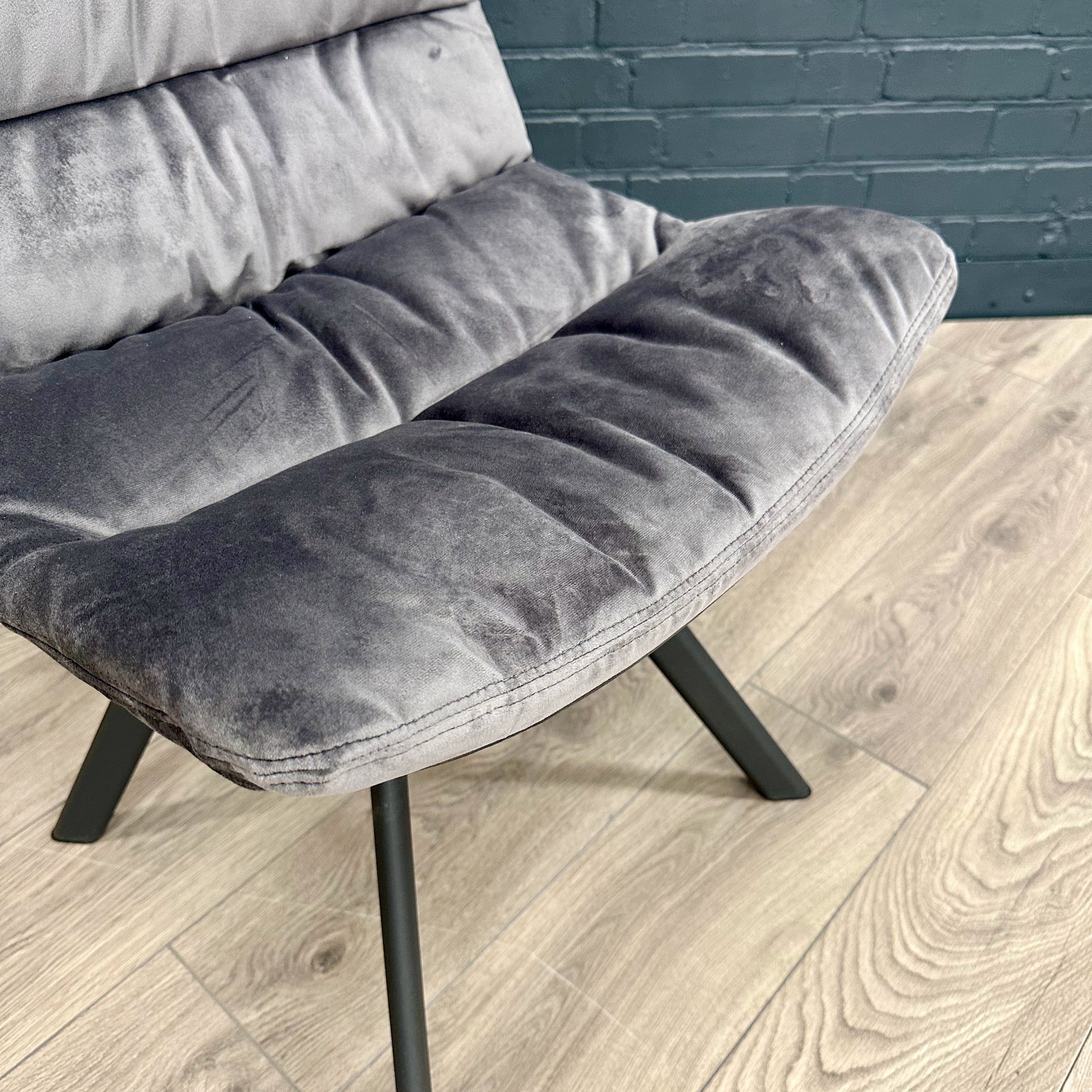 Paloma Dining Chair - Charcoal Grey