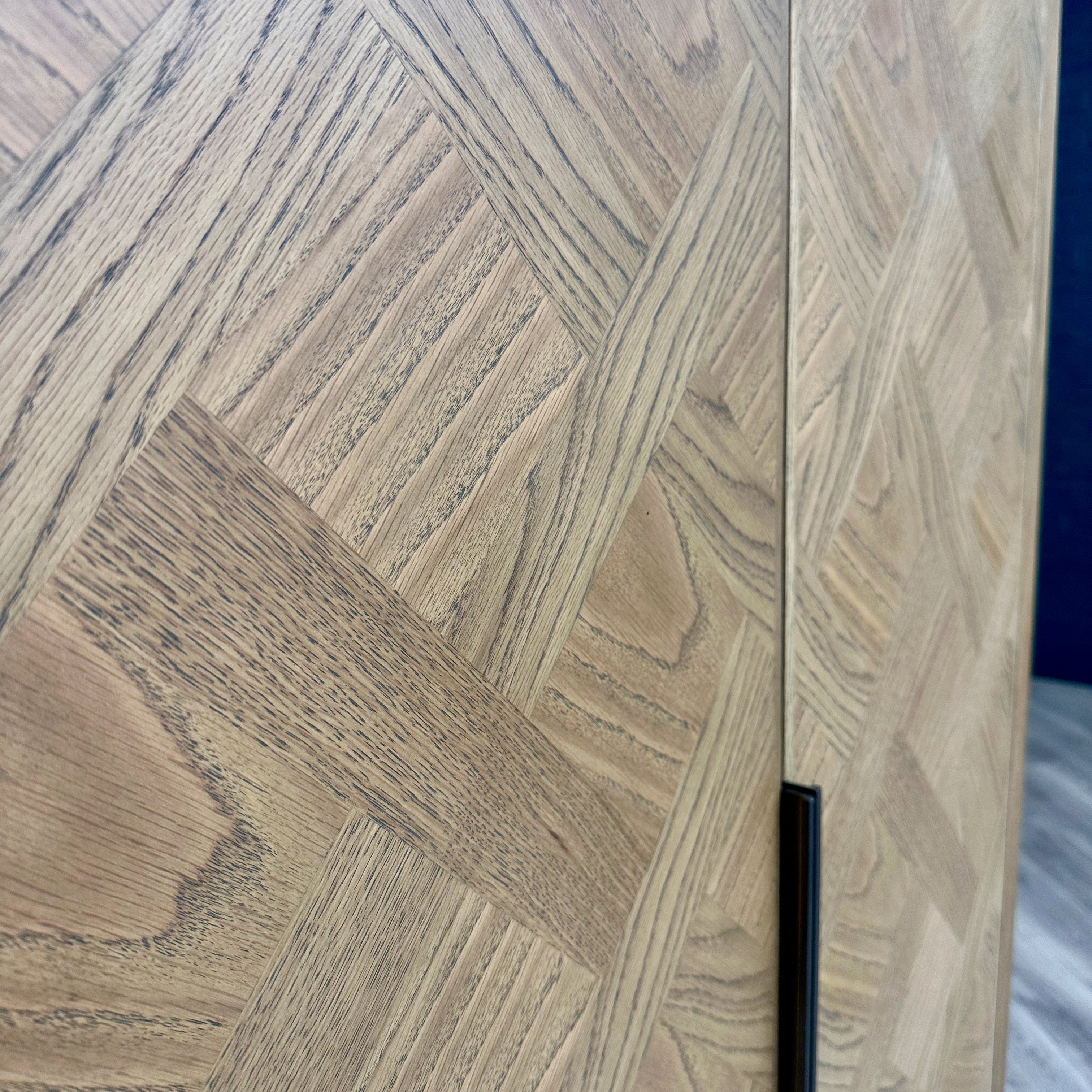 Havana Industrial Oak - Large 2 Door Wardrobe (Showroom Clearance)