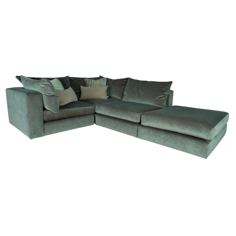 Inka Modular Sofa - 1 Corner 1 With Footstool (RHF)