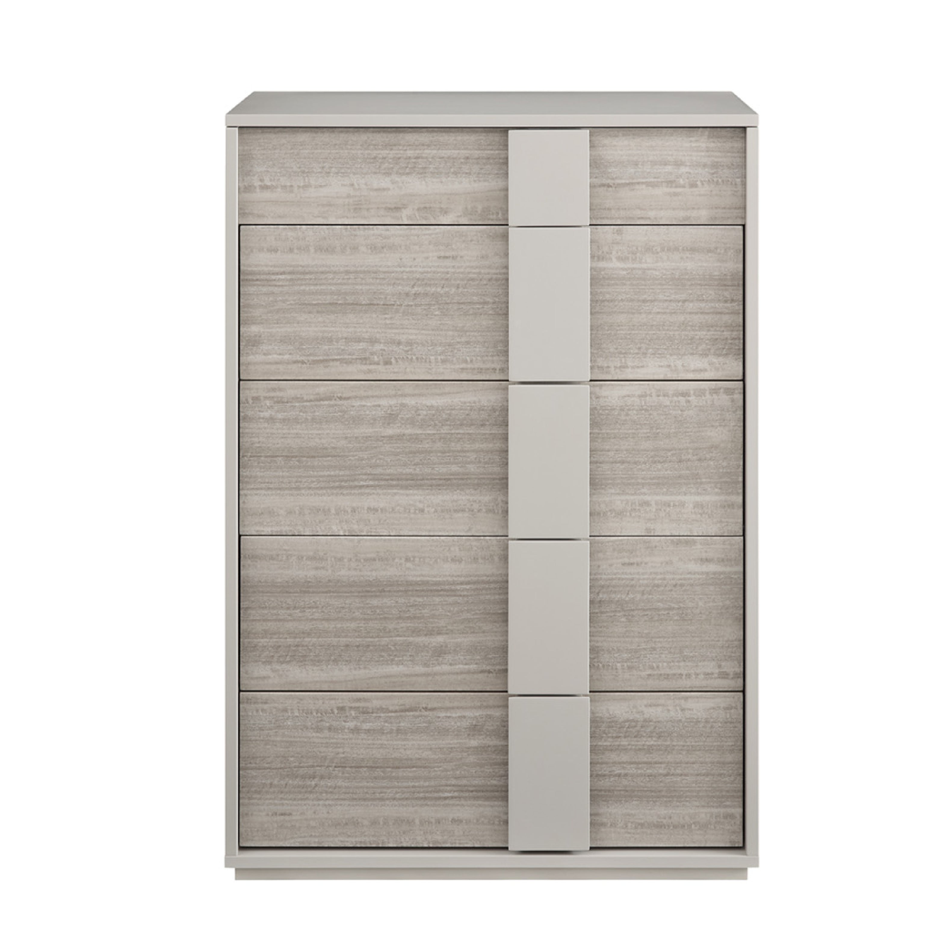Jules - Tall 4 Drawer Open Top Chest - Grey