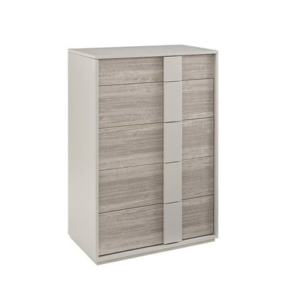 Jules - Tall 4 Drawer Open Top Chest - Grey