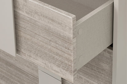 Jules - Dressing Chest - 6 Drawer - Grey