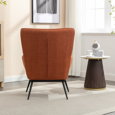 Katelyn Accent Chair with Stool - Cooper