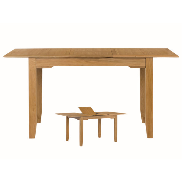 Kilkenny Oak 160cm Butterfly Extension Dining Table