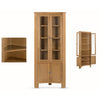 Kilkenny Oak Corner Display Unit