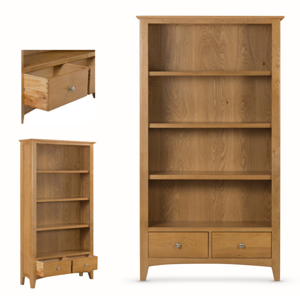 Kilkenny Oak Large Bookcase