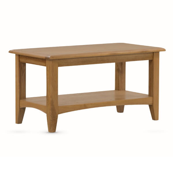 Kilkenny Oak Small Coffee Table with Shelf