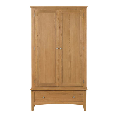 Kilkenny Oak Wardrobe - 2 Door