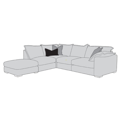 Lennox Sofa - 1 Corner 2 with Footstool