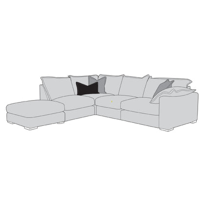 Lennox Sofa - 1 Corner 2 with Footstool