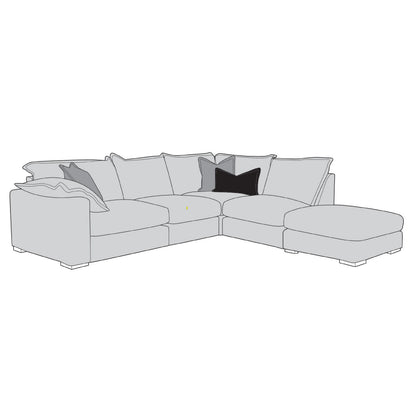 Lennox Sofa - 2 Corner 1 with Footstool