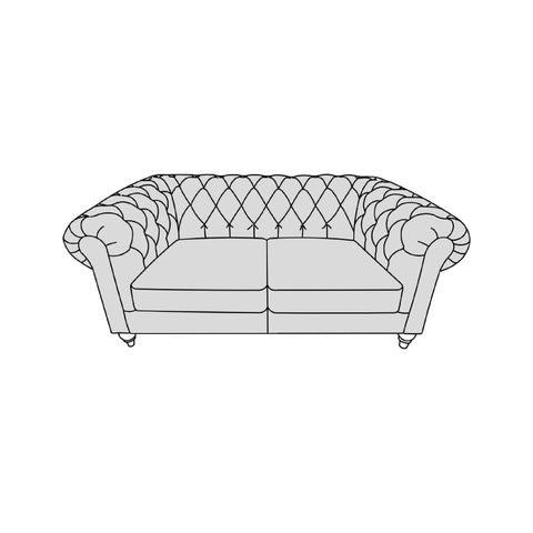 Lincoln Leather Sofa - 2 Seater