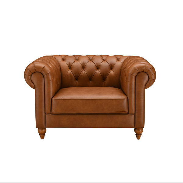 Lincoln Leather Sofa - Arm Chair