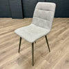 Grey Gloss 1.6m Table, PLUS 6x Orbit Chairs