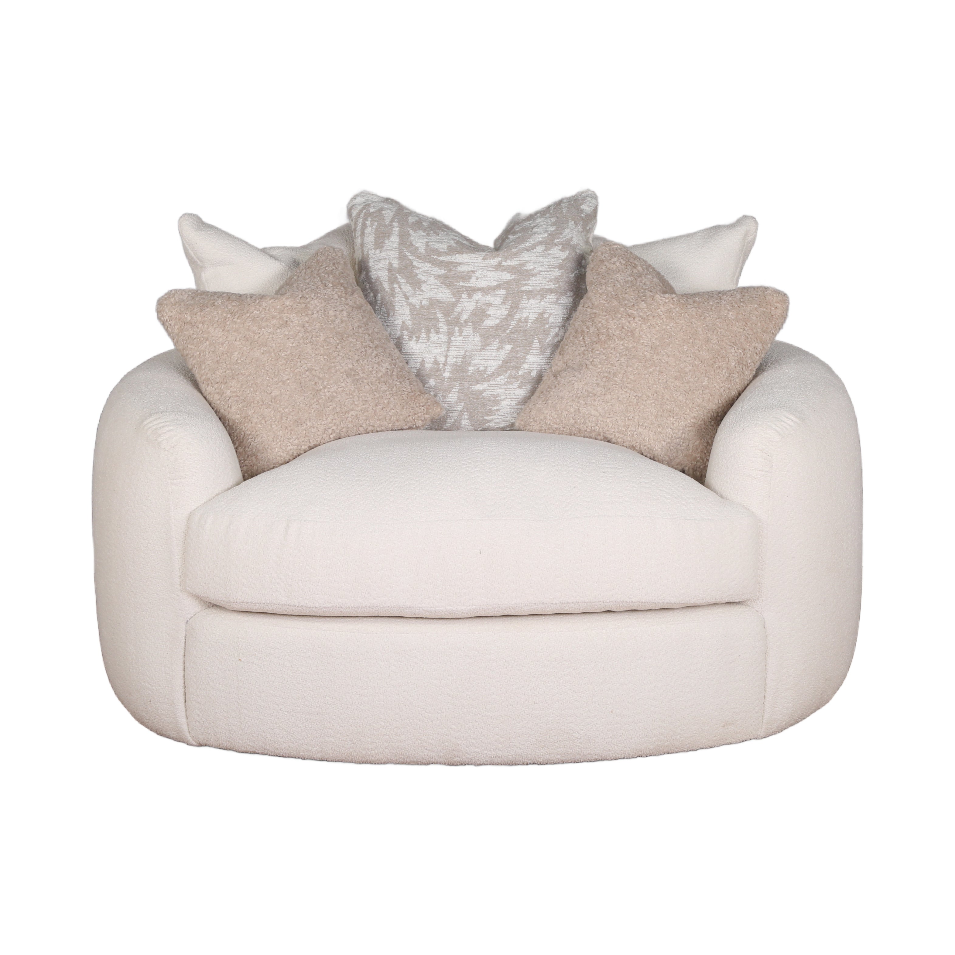 Round swivel couch hotsell