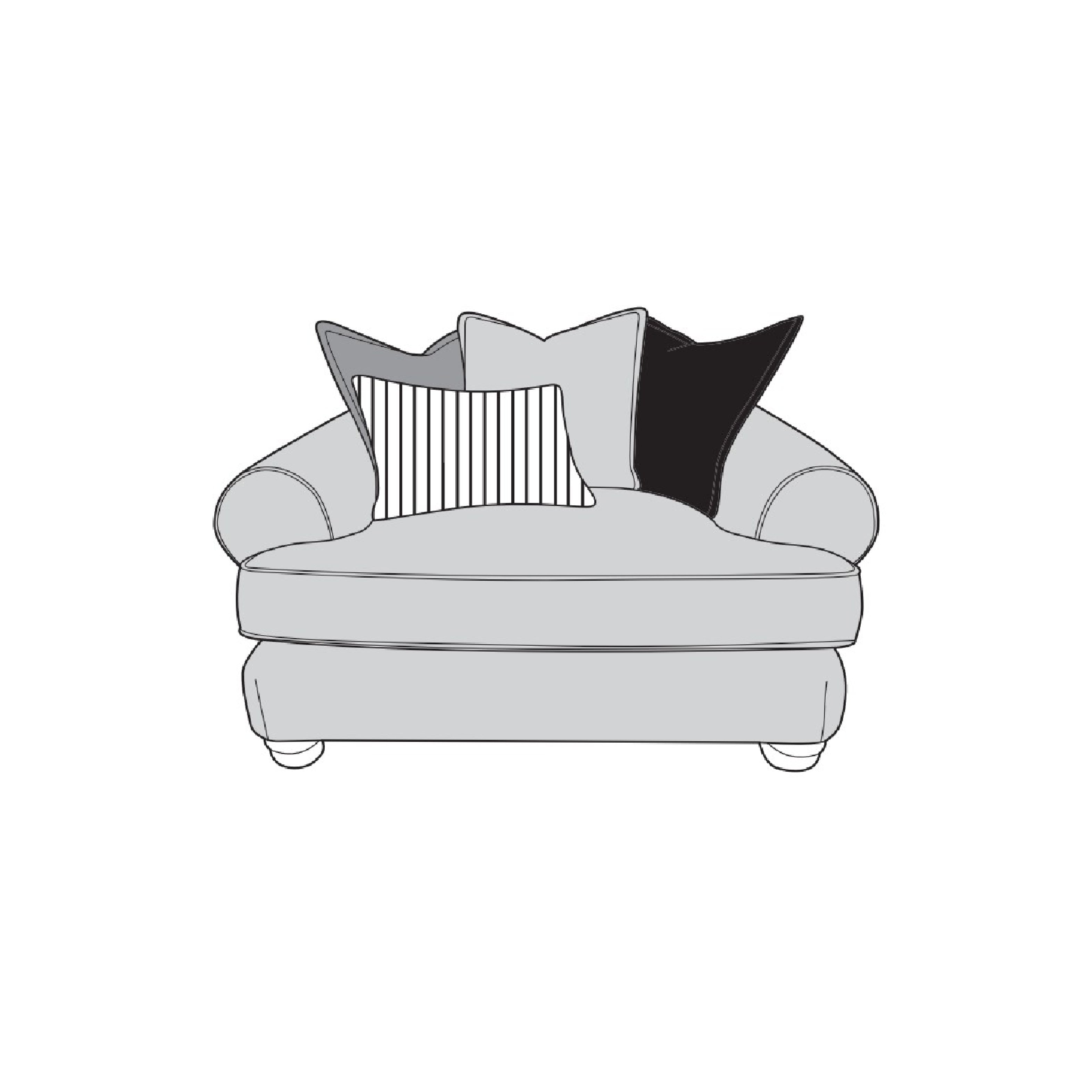 Viscount Sofa - Love Chair (Pillow Back)