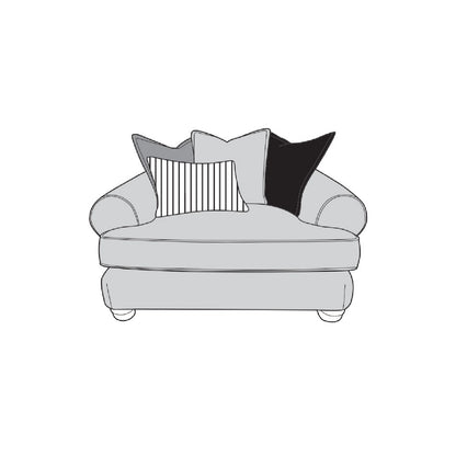 Viscount Sofa - Love Chair (Pillow Back)