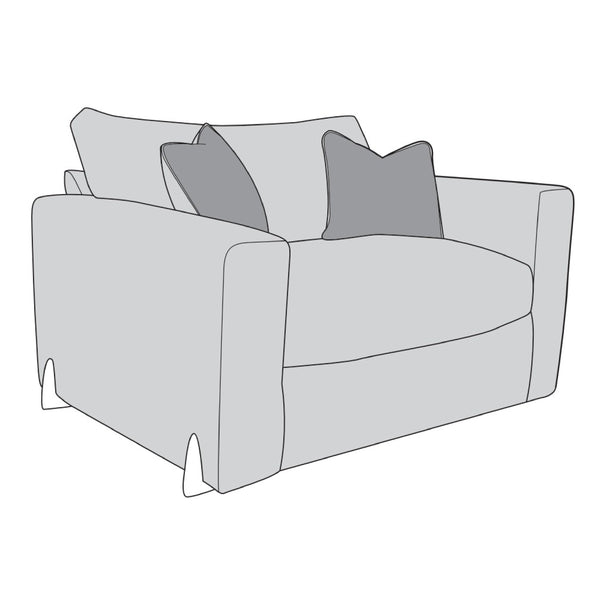 Axel Sofa - Love Chair (Standard Back)