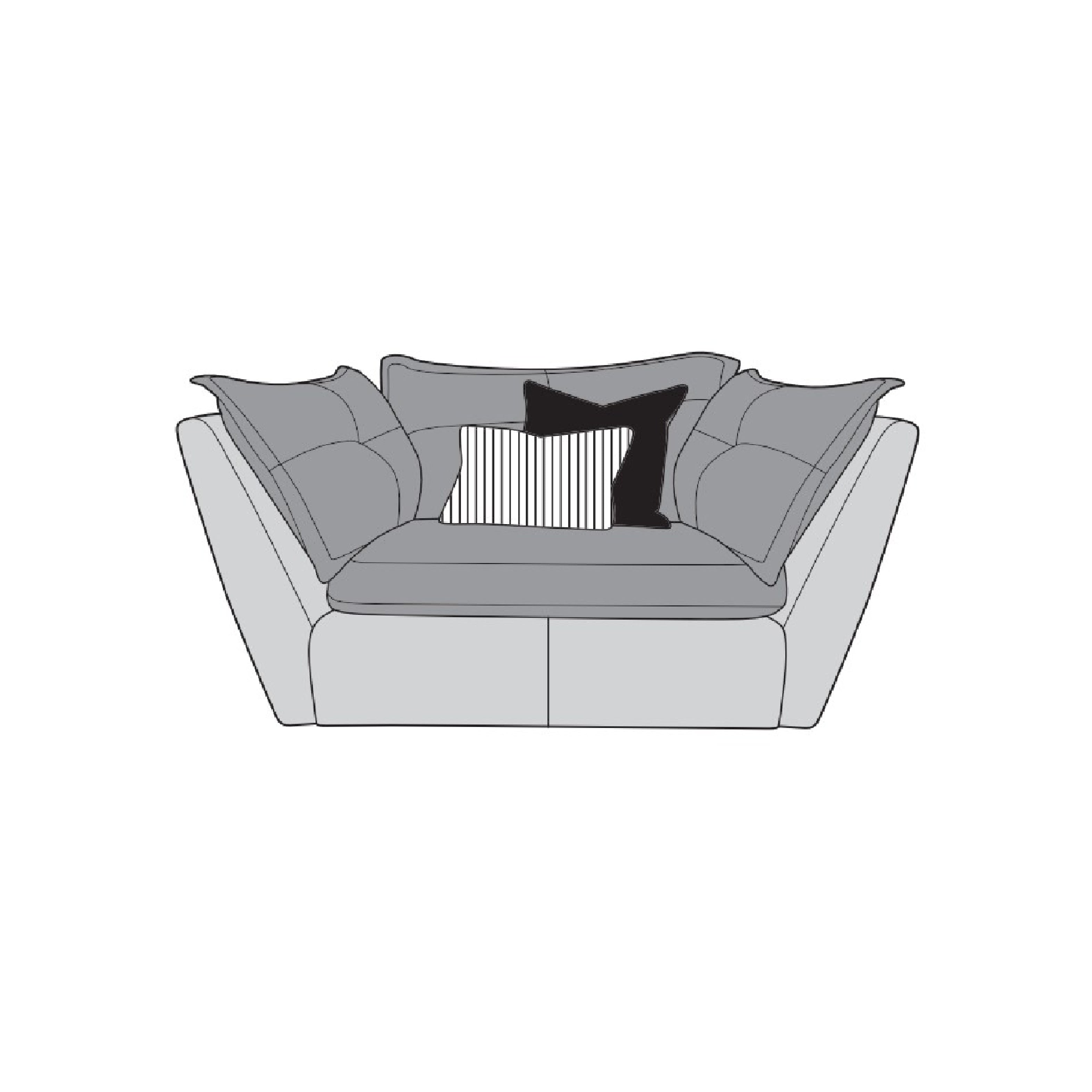 Ziggy Mix Sofa - Love Chair