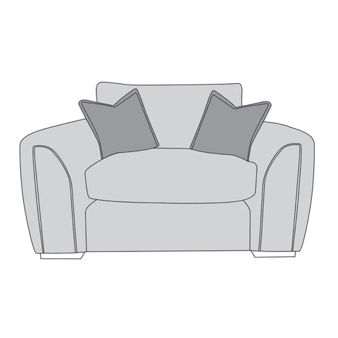 Utopia Sofa - Love Chair (Standard Back)