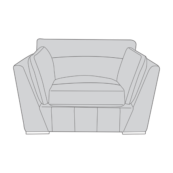 Phoenix Leather Sofa - Love Chair