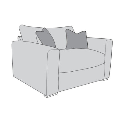 Montana Sofa - Love Chair Deluxe Sofa Bed (Standard Back)
