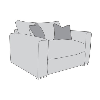 Montana Sofa - Love Chair Deluxe Sofa Bed (Standard Back)