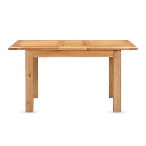 Lugano Oak 120cm Butterfly Extension Dining Table