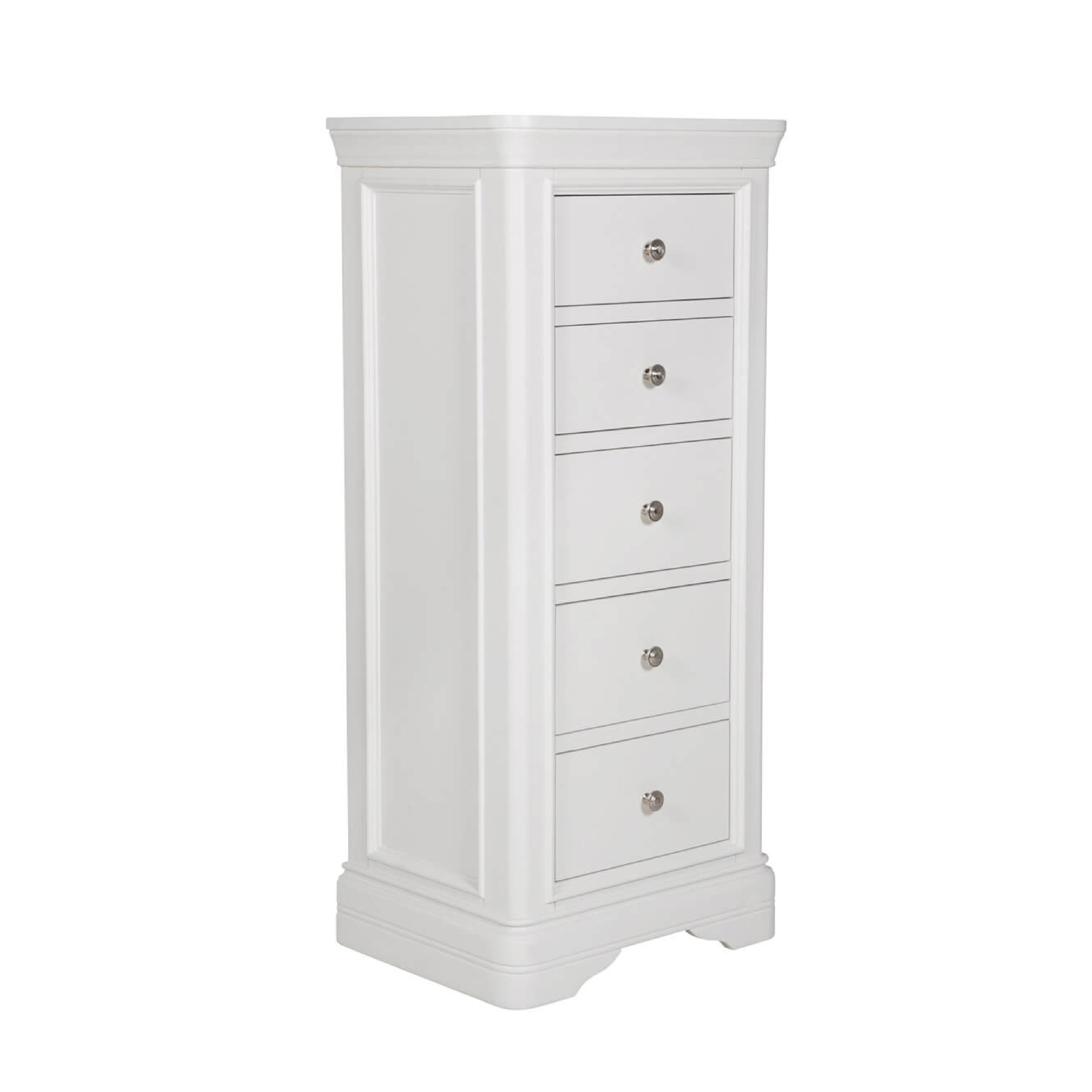 Mabel 5 Drawer Chest of Drawers - Bone