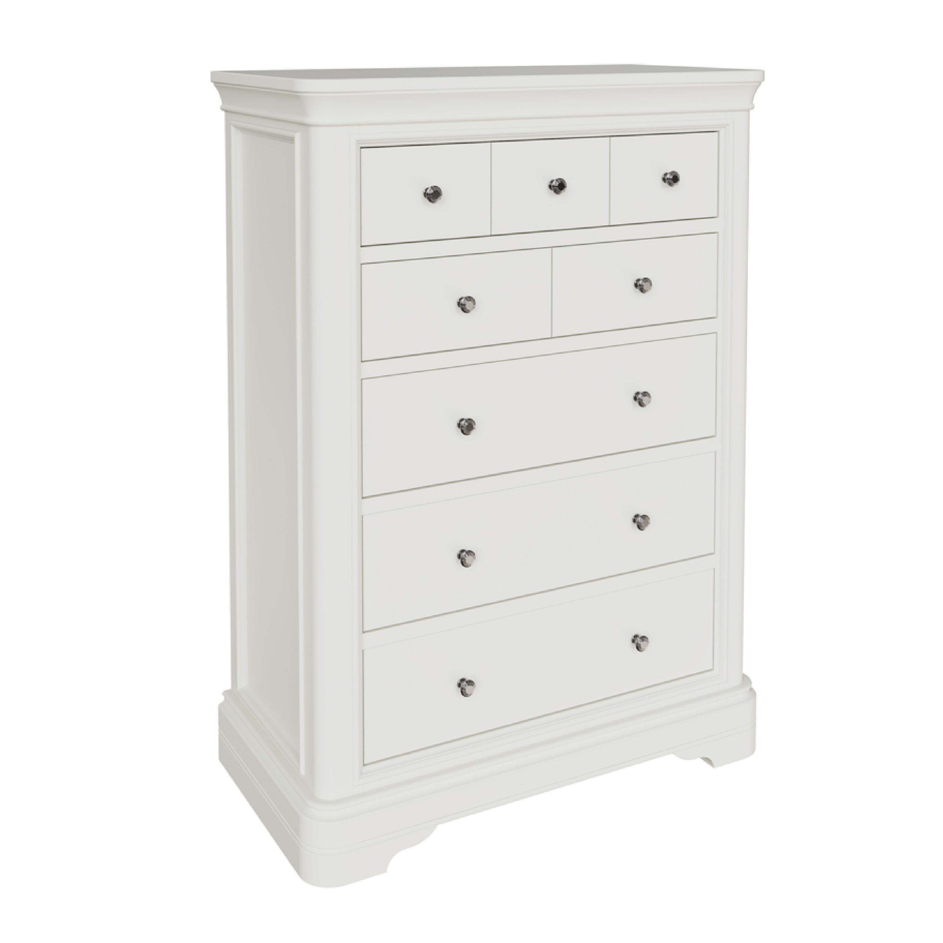 Mabel 8 Drawer Chest of Drawers - Bone