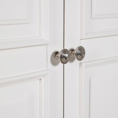 Mabel 2 Door 1 Drawer Wardrobe - Bone
