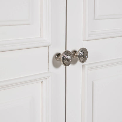 Mabel 3 Door 2 Drawer Wardrobe - Bone