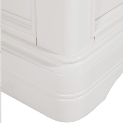 Mabel 2 Door 1 Drawer Wardrobe - Bone