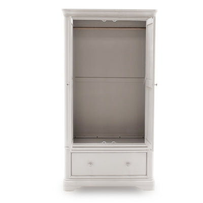 Mabel 2 Door 1 Drawer Wardrobe - Taupe
