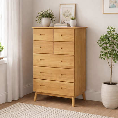 Malmo Chest of Drawers - 4 over 3 Tall