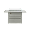 Mambo Santorini Bar Table with Firepit - Grey with Patterned Top