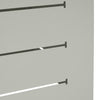 Mambo Santorini Square Dining Table - Grey with Plain Top