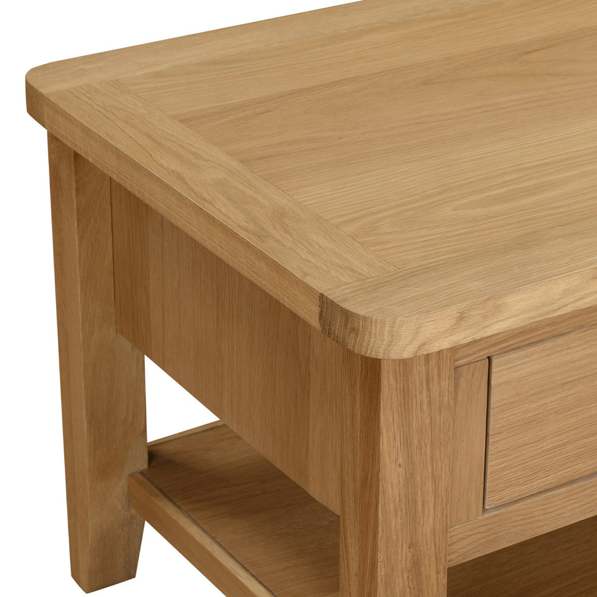 Marsden Oak Coffee Table with Drawers