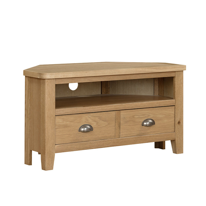 Marsden Oak Corner TV Unit