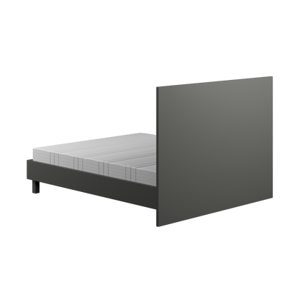 Mint Collection - Arezzo 5ft Kingsize Bed - Matte Dark Grey